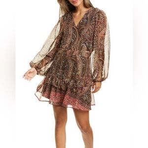 NWOT Walter Baker Mishka Dress Grand Paisley Size 2